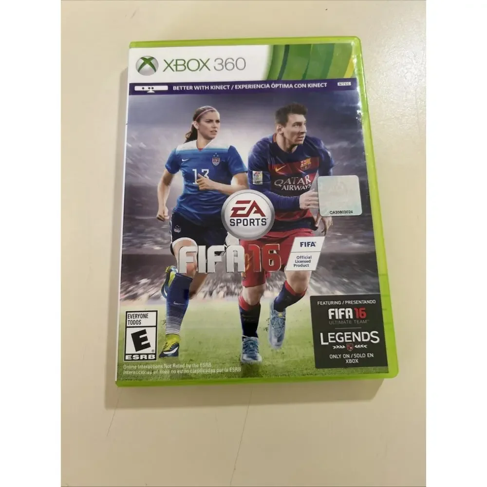 5 Games FIFA12, FIFA16, NBA 2K15, Far Cry 3 Microsoft Xbox 360 Video Games